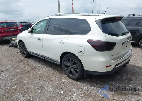 2014 Nissan Pathfinder Platinum from USA, damaged, VIN 5N1AR2MM4EC655234